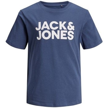 textil Niño Tops y Camisetas Jack & Jones 12152730 LOGO TEE-DENIM BLUE Azul
