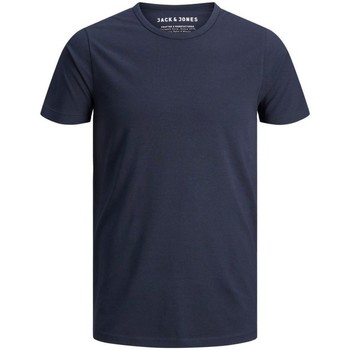 textil Hombre Tops y Camisetas Jack & Jones 12058529 BASIC TEE-NAVY BLUE Azul