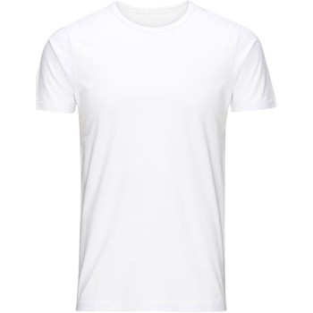 textil Hombre Tops y Camisetas Jack & Jones 12058529 BASIC TEE-OPTICAL WHITE Blanco