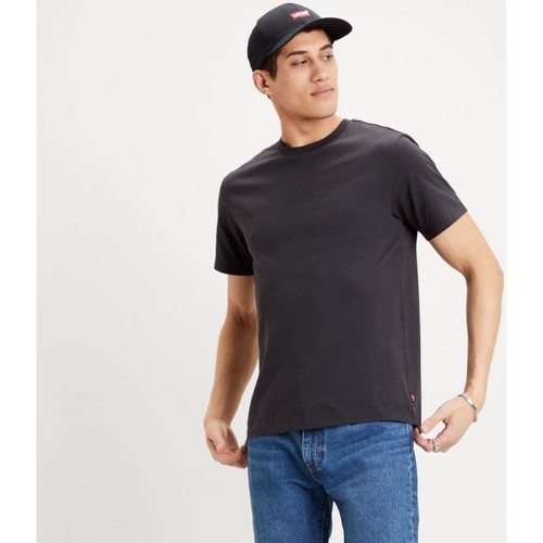 textil Hombre Tops y Camisetas Levi's 22489 0283 HOUSEMRK TEE-BLACK Negro