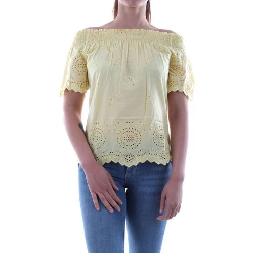 textil Mujer Camisetas sin mangas Only 15196446 NEW SHERY-PINEAPPLE SLICE Amarillo