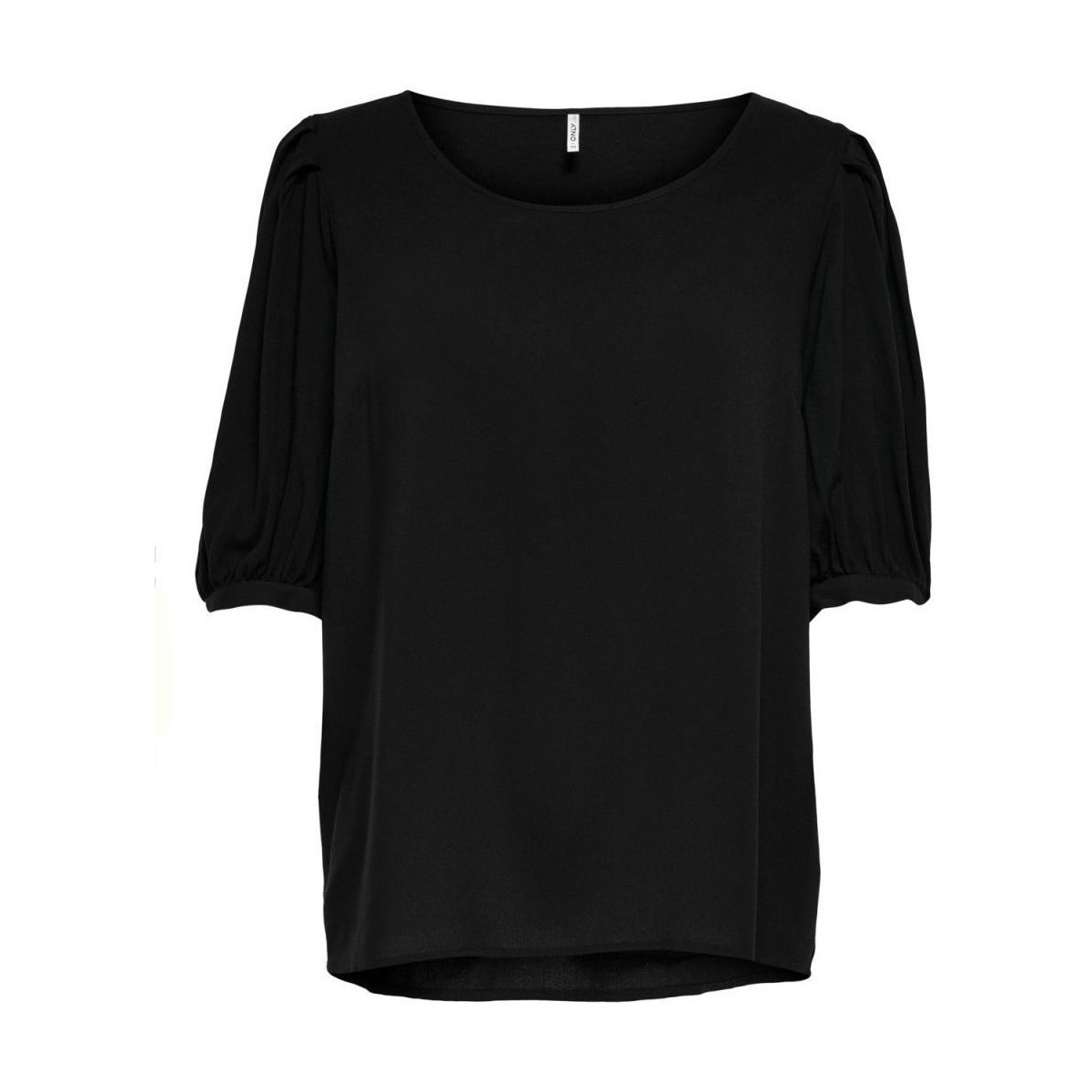 textil Mujer Camisetas sin mangas Only 15225182 KARMA-BLACK Negro