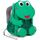Bolsos Niños Mochila Affenzahn Fabian Frog Large Friend Backpack Verde