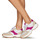 Zapatos Mujer Zapatillas bajas Fericelli LAGATE Blanco / Fucsia