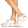 Zapatos Mujer Zapatillas bajas Fericelli LAGATE Blanco / Oro