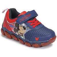 Zapatos Niño Zapatillas bajas Disney MICKEY Azul / Rojo