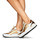 Zapatos Mujer Zapatillas bajas Ikks BU80065 Oro / Blanco