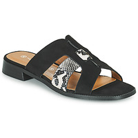 Zapatos Mujer Zuecos (Mules) The Divine Factory QL4335 Negro