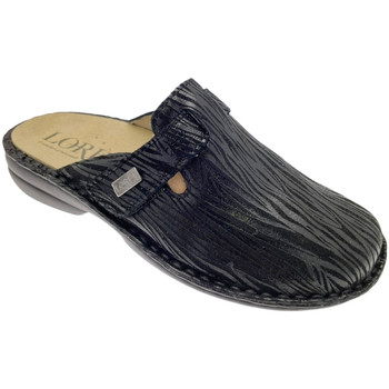 Zapatos Mujer Zuecos (Mules) Calzaturificio Loren LOM2884zebner Negro