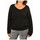 textil Mujer Tops y Camisetas Dinovo 1061Mohair Negro