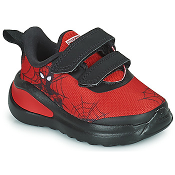 Zapatos Niño Zapatillas bajas adidas Performance FORTARUN Spider-Man Rojo / Negro