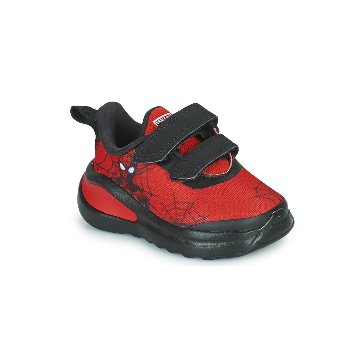 Zapatos Niño Zapatillas bajas adidas Performance FORTARUN Spider-Man Rojo / Negro