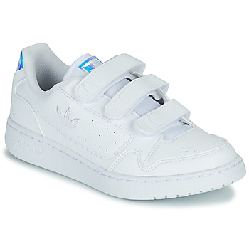 Zapatos Niña Zapatillas bajas adidas Originals NY 90  CF C Blanco / Iridescent