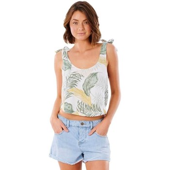 textil Mujer Tops y Camisetas Rip Curl TOP MUJER  Coastal Palms GSHEF9 Blanco