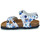 Zapatos Niño Sandalias Citrouille et Compagnie BELLI JOE Estampado / Azul / Dinosaures