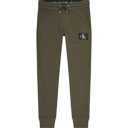 textil Hombre Pantalones con 5 bolsillos Calvin Klein Jeans PANTALON BADGE  HOMBRE Negro