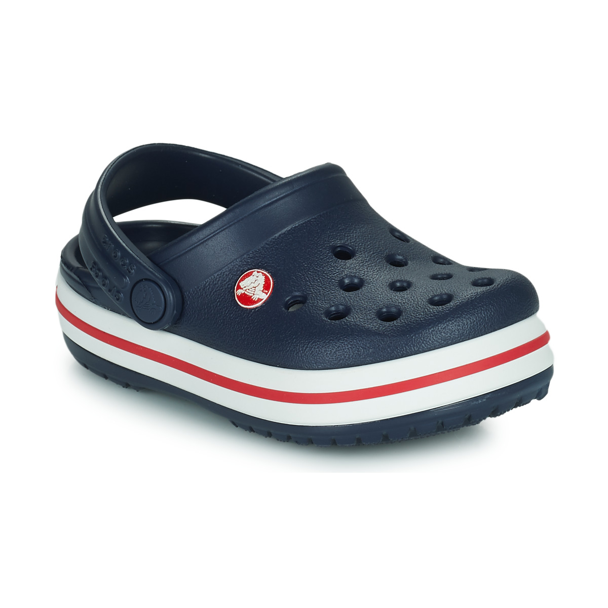 Zapatos Niños Zuecos (Clogs) Crocs CROCBAND CLOG T Marino