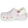 Zapatos Niña Zuecos (Clogs) Crocs CLASSIC GLITTER CLOG T Blanco