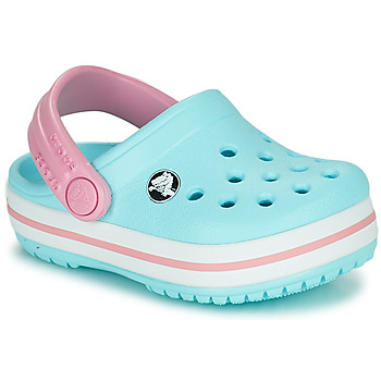 Zapatos Niños Zuecos (Clogs) Crocs CROCBAND CLOG T Azul / Rosa
