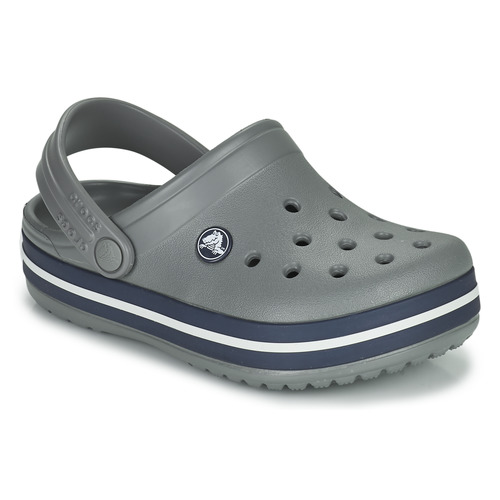 Zapatos Niños Zuecos (Clogs) Crocs CROCBAND CLOG K Gris / Marino