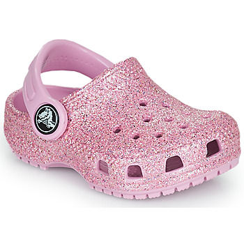 Zapatos Niña Zuecos (Clogs) Crocs Classic Glitter Clog T Lila / Multicolor