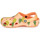 Zapatos Niña Zuecos (Clogs) Crocs Classic Pool Party Clog K Rosa / Amarillo
