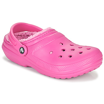 Zapatos Mujer Zuecos (Clogs) Crocs CLASSIC LINED CLOG Rosa