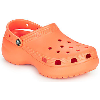 Zapatos Mujer Zuecos (Clogs) Crocs Classic Platform Clog W Coral