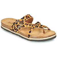 Zapatos Mujer Zuecos (Mules) YOKONO CHIPRE Leopardo