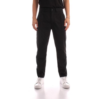 textil Hombre Pantalones con 5 bolsillos Calvin Klein Jeans K10K107902 Negro