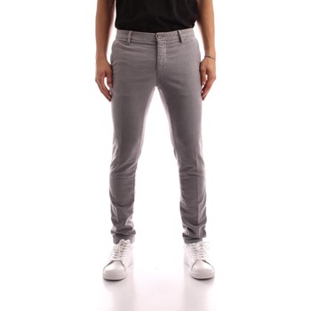 textil Hombre Pantalones chinos Powell MBE074 Gris