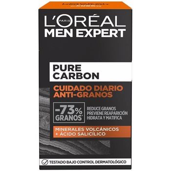 L'oréal Men Expert Pure Charcoal Cuidado Diario Antigranos 