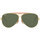 Relojes & Joyas Gafas de sol Ray-ban Occhiali da Sole  RB3138 001 Shooter Arista G15 Green Oro
