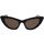 Relojes & Joyas Mujer Gafas de sol Yves Saint Laurent Occhiali da Sole Saint Laurent New Wave SL 213 Lily 015 Negro