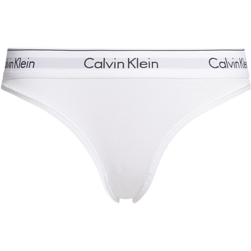 Ropa interior Mujer Braguitas Calvin Klein Jeans BRAGUITA CLAVIN KLEIN BIKINI Blanco
