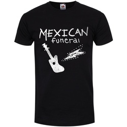 textil Hombre Camisetas manga larga Grindstore Mexican Funeral Negro