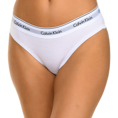 Ropa interior Mujer Braguitas Calvin Klein Jeans CK478E-100 Blanco