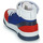 Zapatos Niño Zapatillas altas Kenzo K29074 Azul / Blanco / Rojo