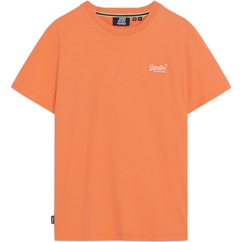 textil Hombre Camisetas manga corta Superdry 235471 Naranja