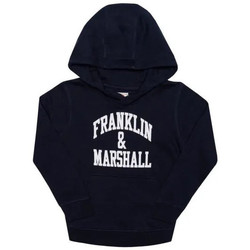textil Hombre Sudaderas Franklin & Marshall Sweatshirt Franklin & Marshall Basic bleu marine