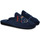 Zapatos Hombre Pantuflas L&R Shoes LR2815 Azul