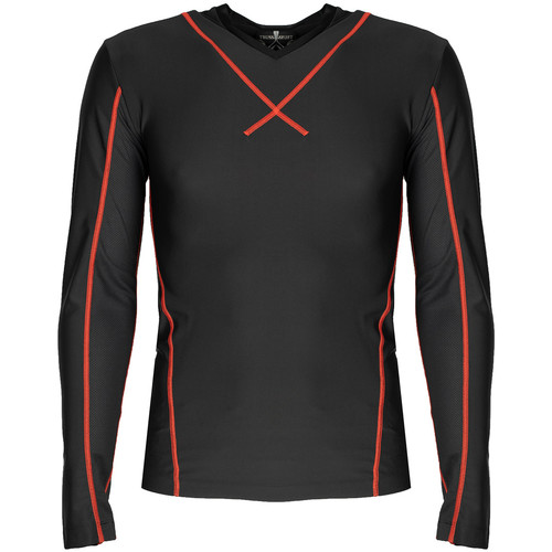 textil Hombre Camisetas manga larga Trussardi 40T00025 1T000879 | T-shirt Long Sleeves Negro