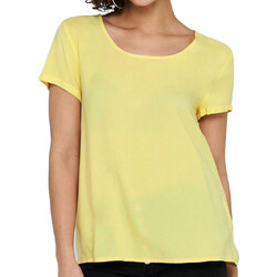 textil Mujer Tops y Camisetas Only  Amarillo