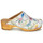 Zapatos Mujer Zuecos (Clogs) Sanita ORCHID Blanco