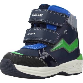 Zapatos Niño Botas Geox B NEW GULP BOY B ABX Azul