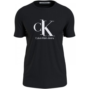 textil Hombre Camisetas manga corta Calvin Klein Jeans J30J319713 - Hombres Negro