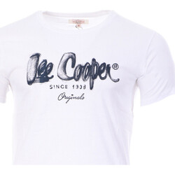 textil Hombre Tops y Camisetas Lee Cooper  Blanco