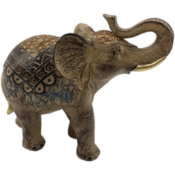 Casa Figuras decorativas Signes Grimalt Figura Elefante Dorado
