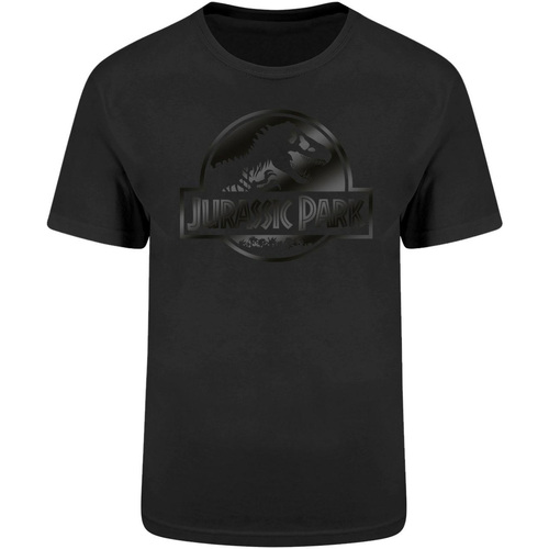 textil Camisetas manga larga Jurassic Park HE600 Negro