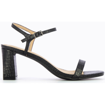 Zapatos Mujer Sandalias Vanessa Wu Sandales à talon noires effet croco - Negro